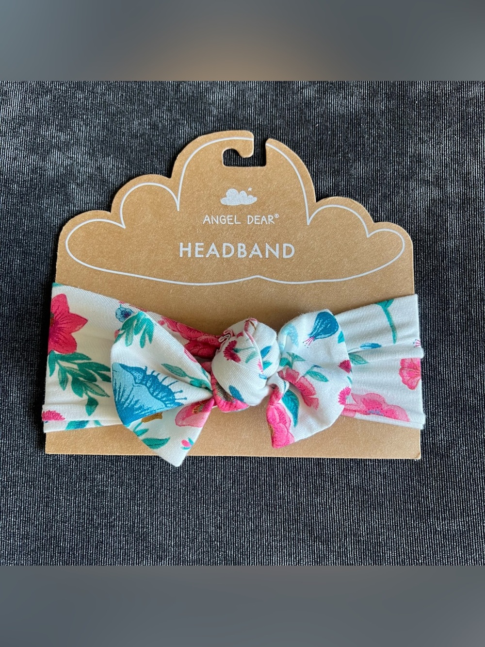 NWT Angel Dear Floral Headband Size 0-12 Months